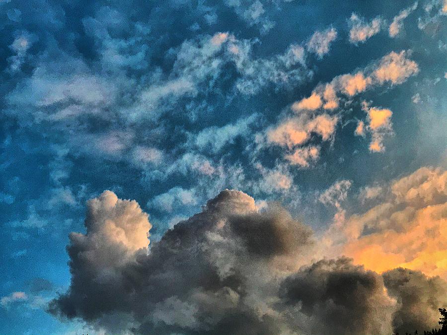 Clouds  Photograph by Stephen Dorton