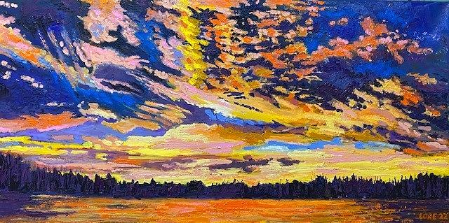 Cloudscape #2 Painting by Mark Lore