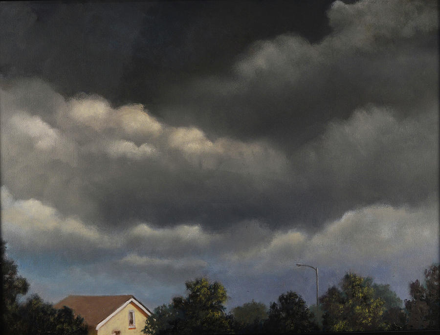 Cloudscape Painting by Christopher Brennan