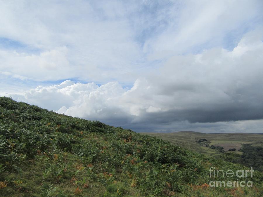 Cloudscape Over Ugborough Beacon, Devon UK Photograph by Lesley Evered