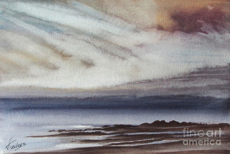 Cloudscape Painting by Valerie Travers