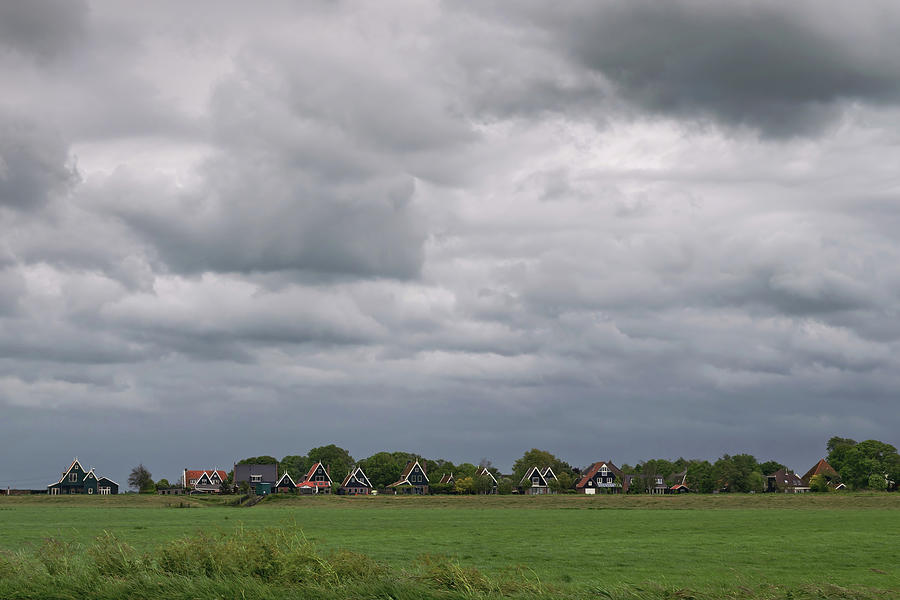 Cloudy Dutch Sky Photograph by Maria Meester