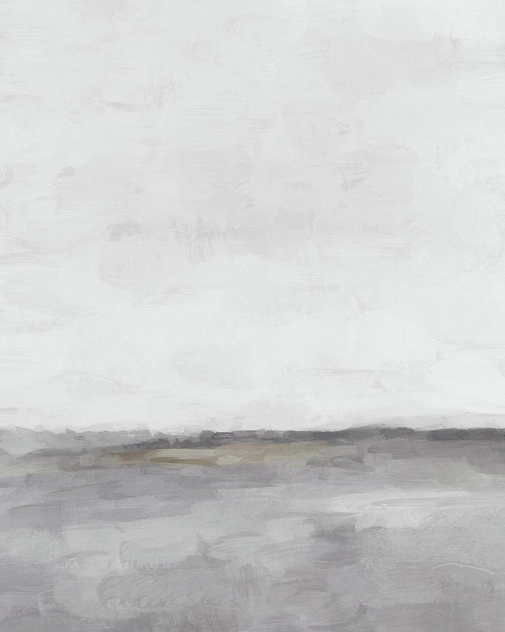 Cloudy Horizon I Painting by Rachel Elise