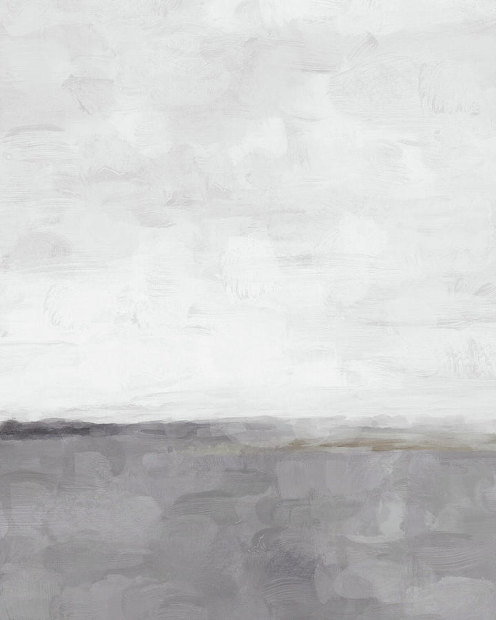 Cloudy Horizon II Painting by Rachel Elise