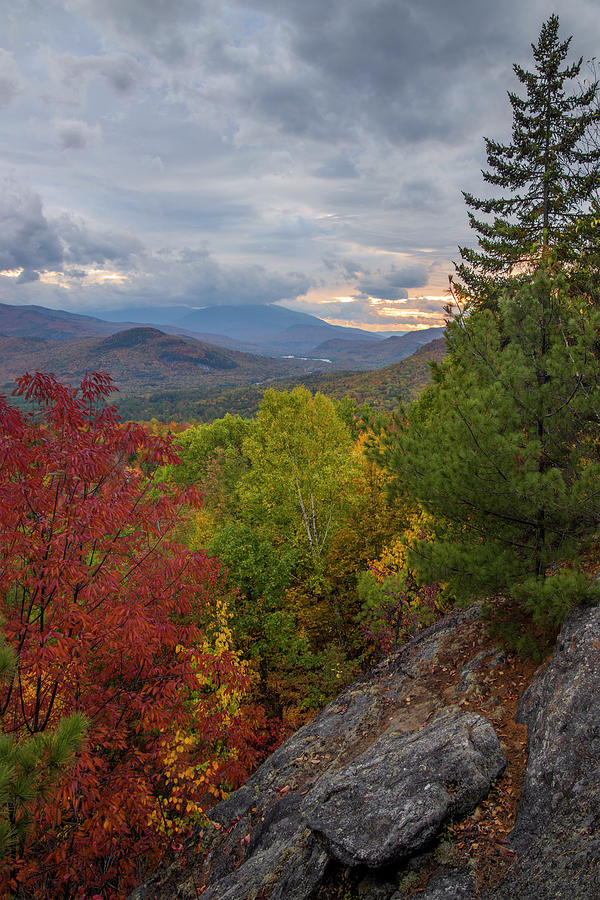 Cloudy Ingalls Autumn View Photograph by White Mountain Images