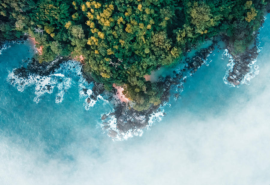 Island Photograph - Cloudy Island by Nihab Rahman Island Photograph - Cloudy Island by Nihab Rahman