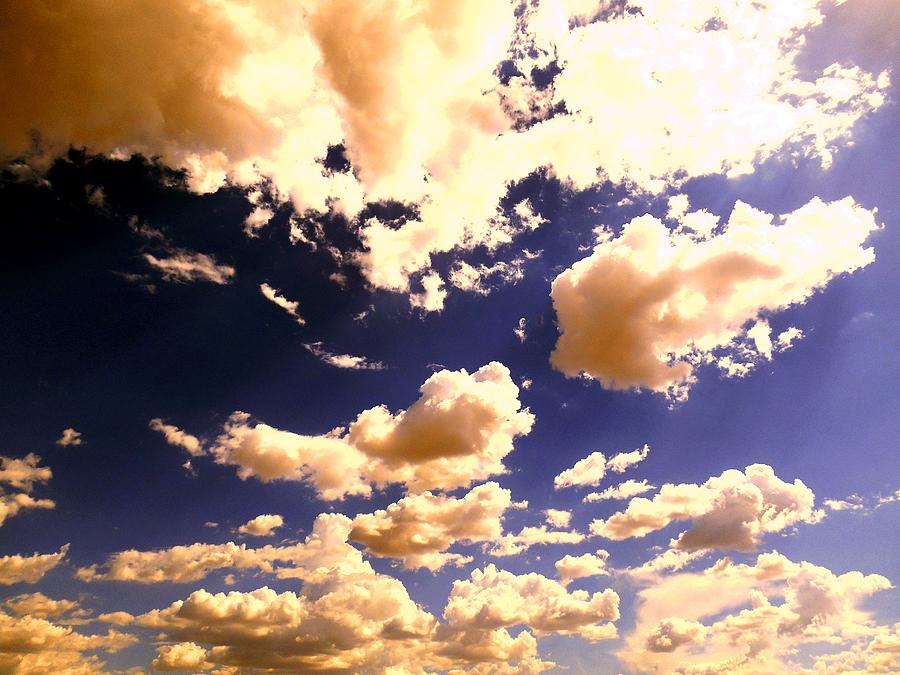 Desert Photograph - Cloudy Skies by Dietmar Scherf