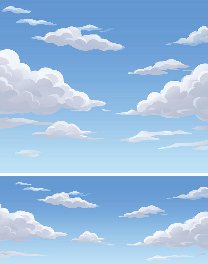 Cloudy Sky Drawing by Kbeis