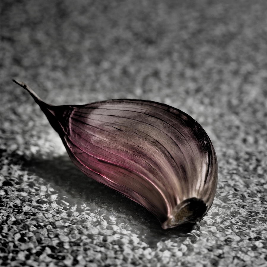 Clove Of Garlic Photograph by Tom Druin