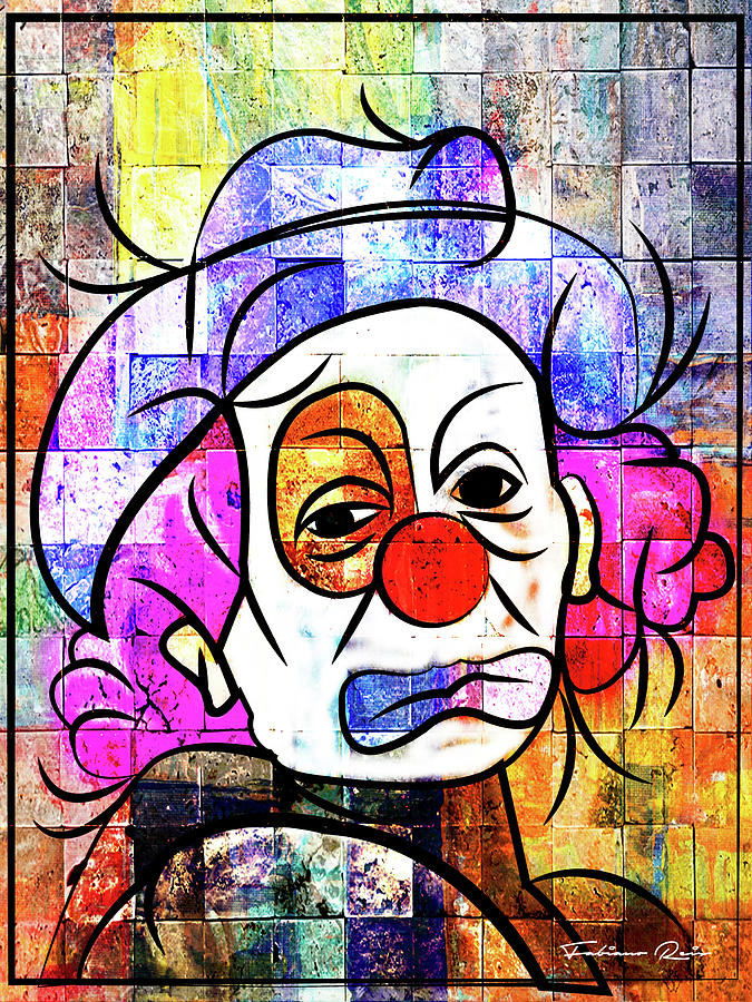 Clown Digital Art by Fabiano Dos Reis Silva - Fine Art America