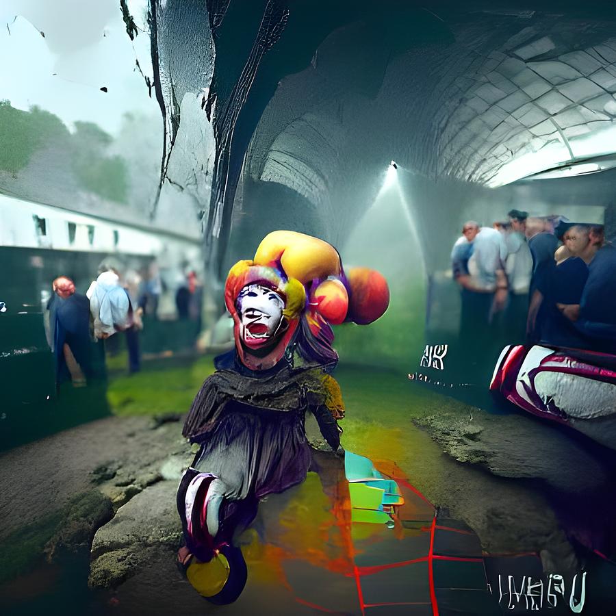 Clown Digital Art by Robertonis Mascale - Fine Art America