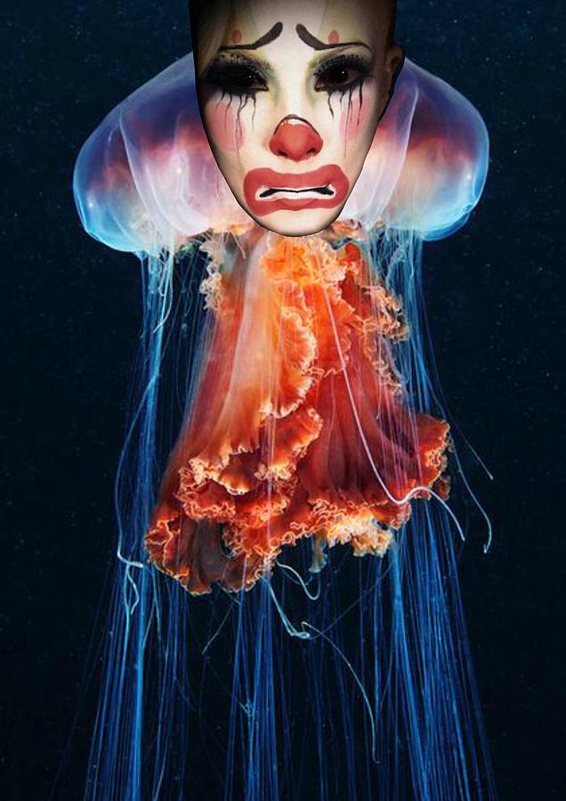 Clown Digital Art by Tanja Leuenberger