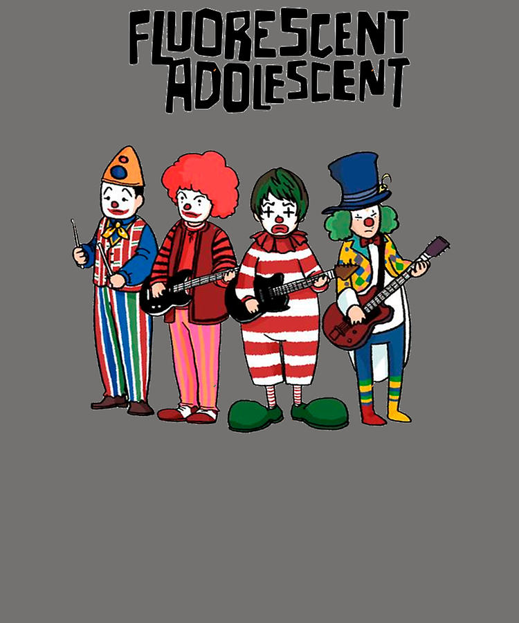 Clowns - Fluorescent Adolescent - Arctic Monkeys Monkey Digital Art by ...