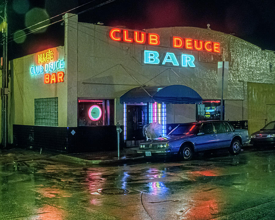 Club Deuce Bar Photograph by Lou Novick