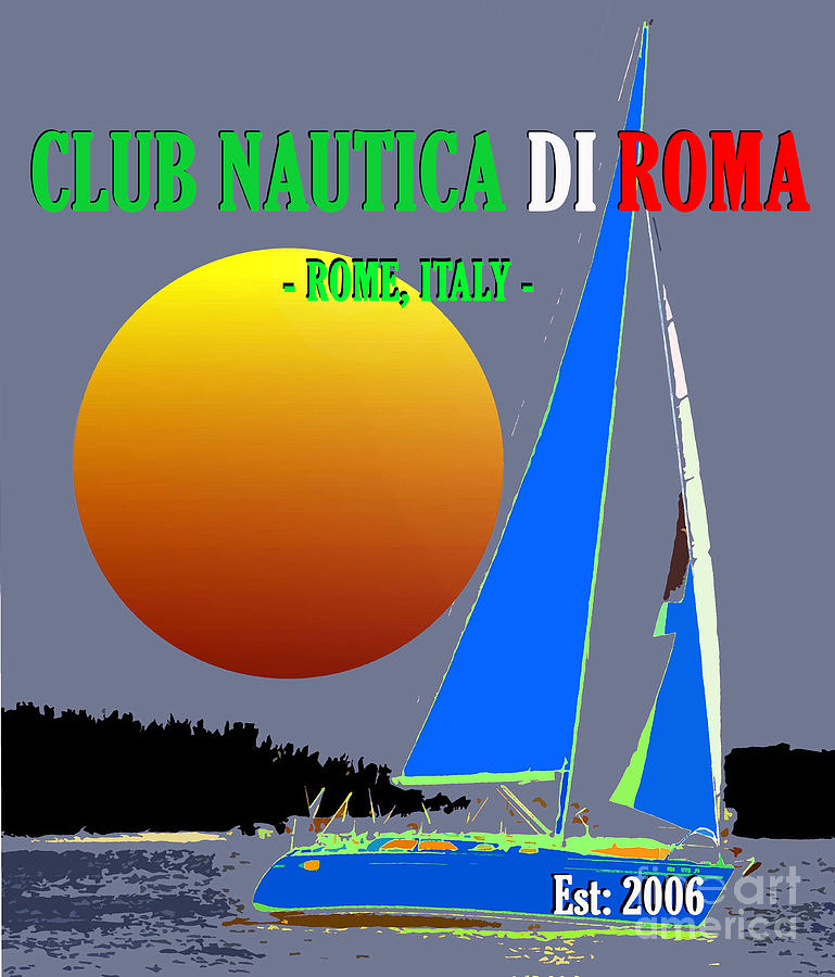 Club Nautico Di Roma 2006 Mixed Media by David Lee Thompson