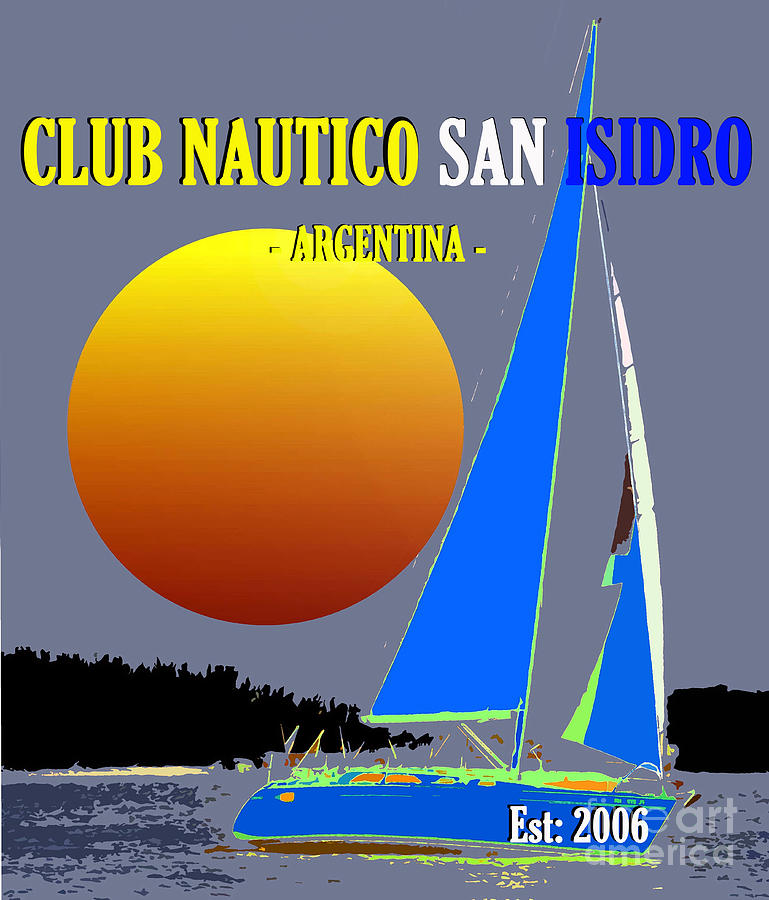 Club Nautico San Isidro 2006 Mixed Media by David Lee Thompson