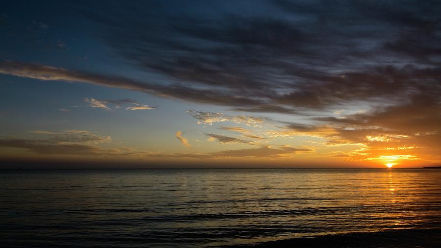Clubhouse Beach Sunset Photograph by Paul Rebmann