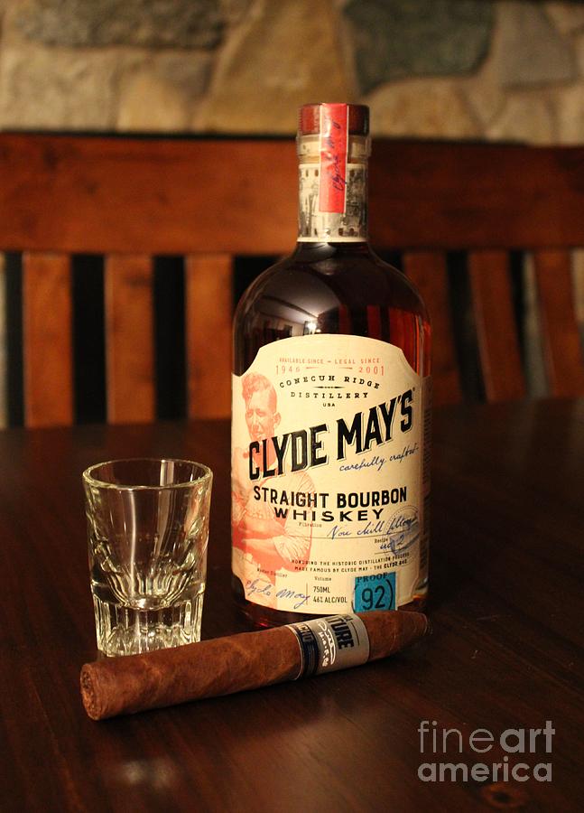 Clyde Mays Bourbon Photograph