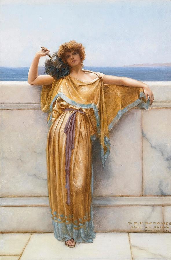 Clymene Painting by John William Godward English - Fine Art America