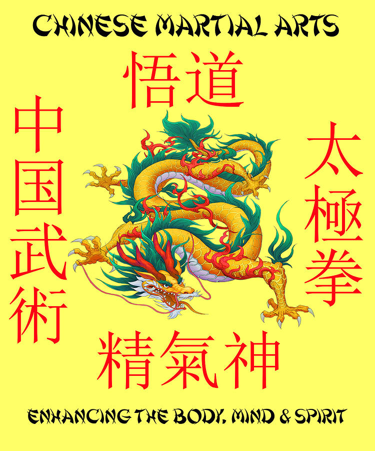 Chinese Martial Arts Digital Art - Cma8 by Fractal Art