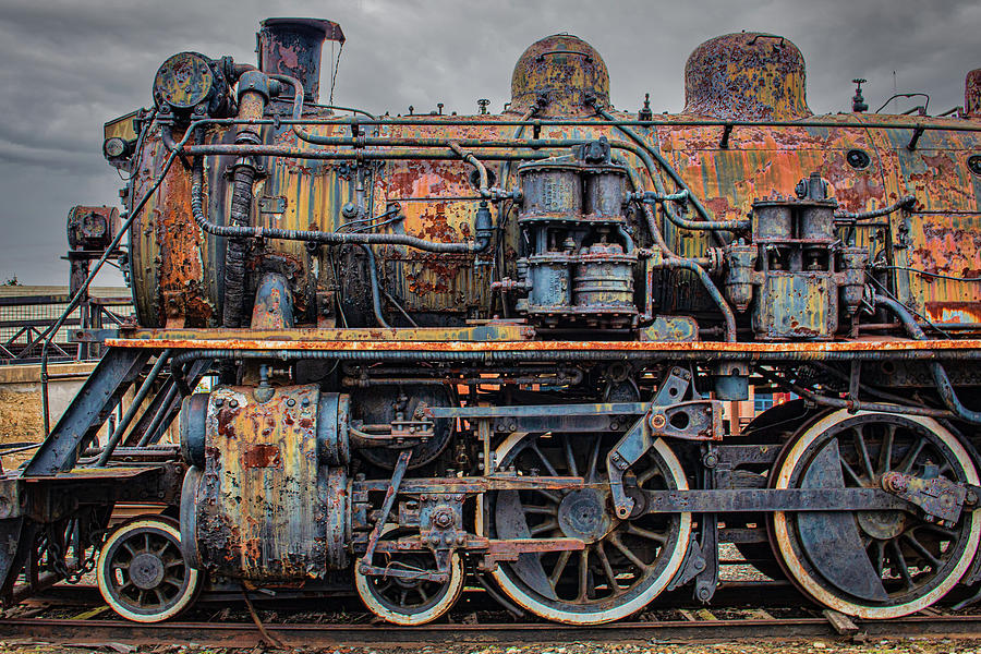 CN Locomotive 47 Profile Photograph by Kristia Adams