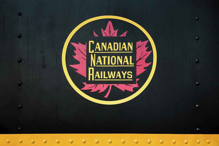 CN Rail Logo on 1947 Railway Car Photograph by Michael Russell | Fine ...