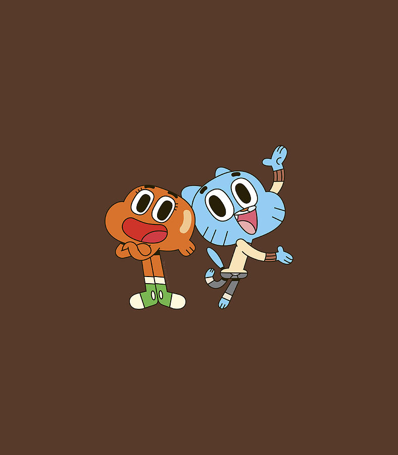 CN The Amazing World Of Gumball Darwin Gumball Portrait Spiral