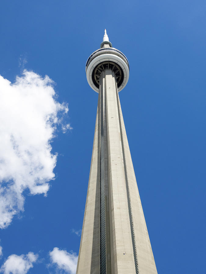 CN Tower in Toronto Canada Photograph by James C Richardson