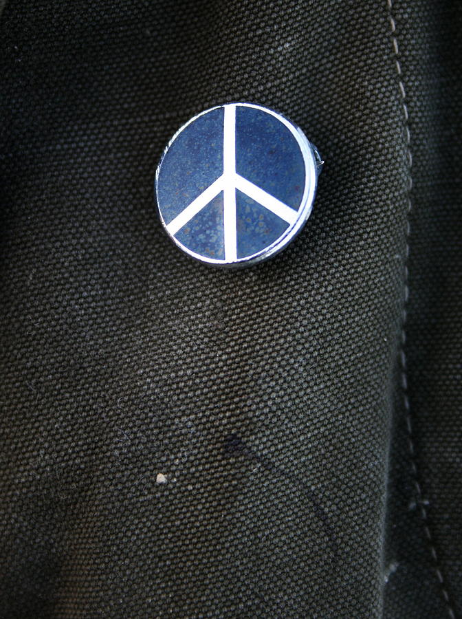 CND Peace Badge Photograph by Art Nahpro/Paul Jackson