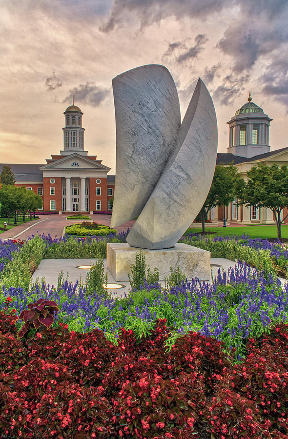 CNU Avenue of the Arts Entrance Photograph by Jerry Gammon