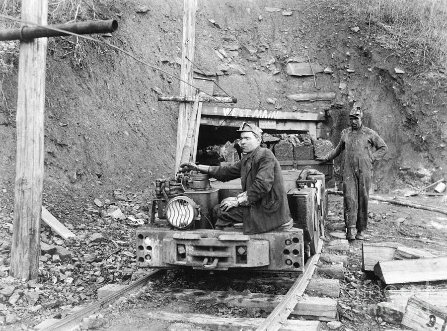 Coal Mine, c1920 Photograph by Granger