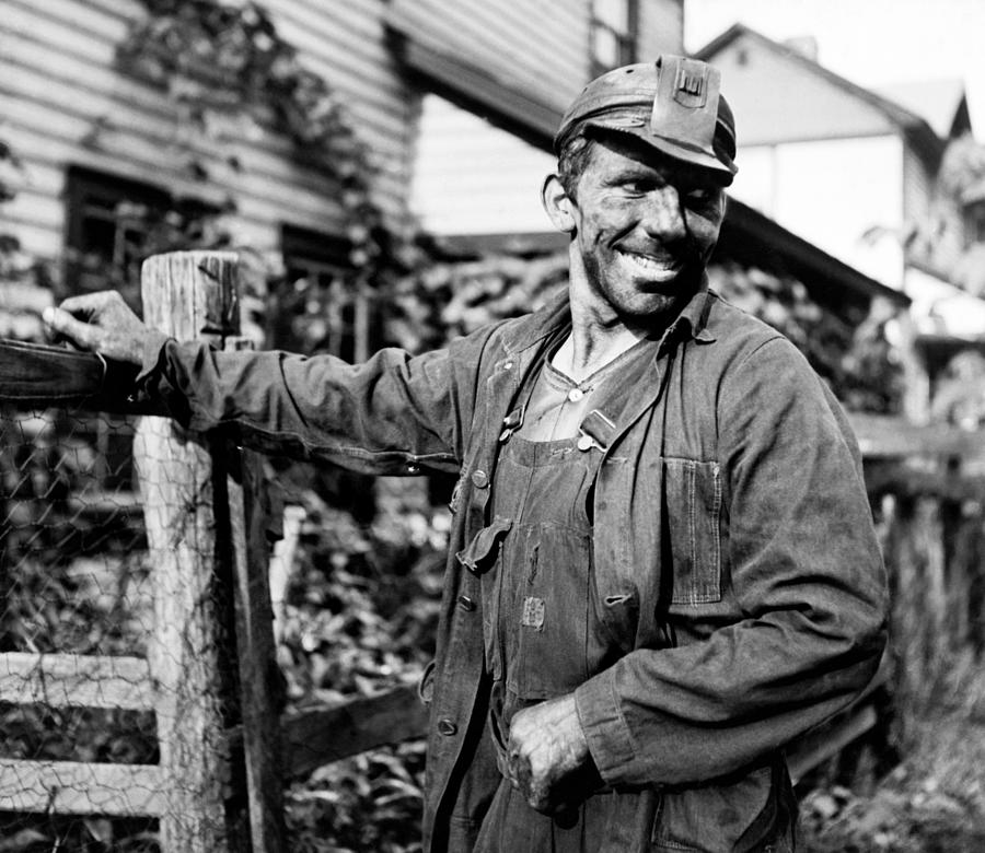 Coal Miner In West Virginia - Marion Post Wolcott 1938 Photograph by War Is Hell Store