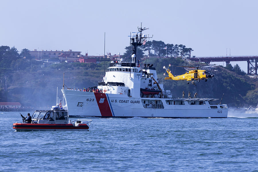 Coast Guard Assets Photograph by Rick Pisio