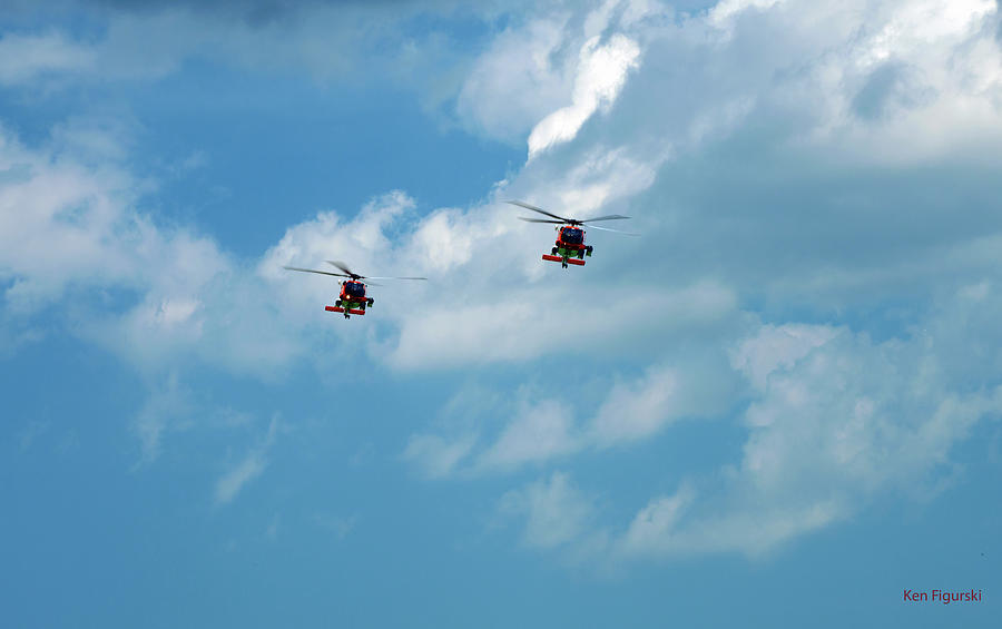 Coast Guard Helicopters National Cherry Festival Air Show Traverse City