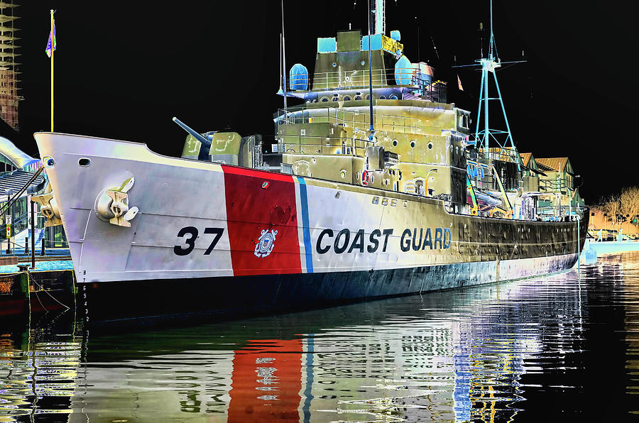 Coast Guard ship Taney Photograph by Kevin Duke