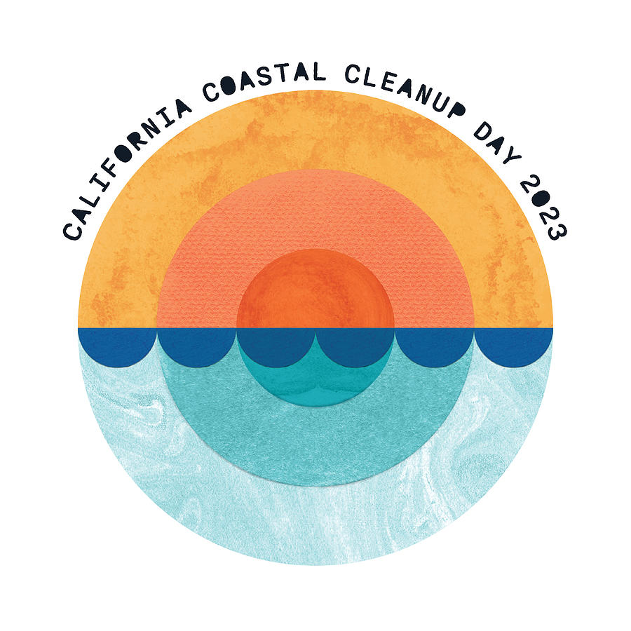 Coastal Cleanup Day 2023 Digital Art by California Coastal Commission