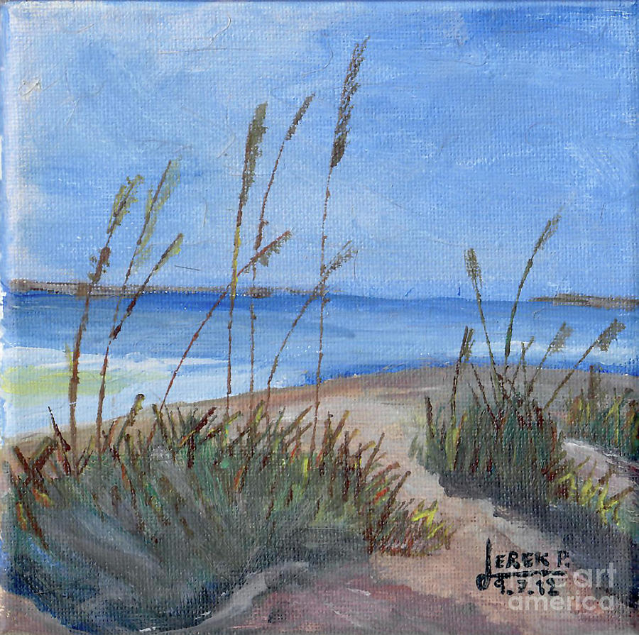 Coastal dream Drawing by Derek Piedra | Fine Art America