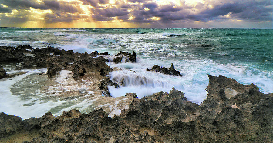 Coastal Ocean Waves  Photograph by Montez Kerr
