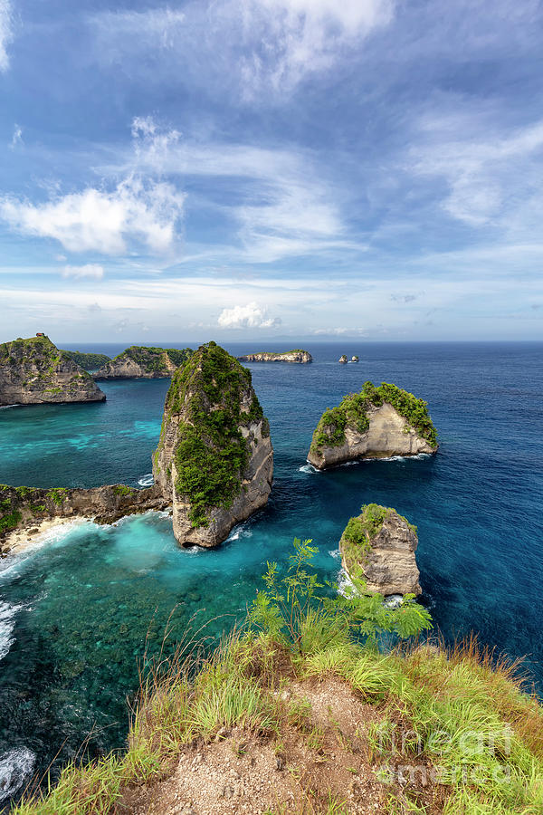 Coastal Portrait View on Nusa Penida Photograph by Danaan Andrew - Fine ...