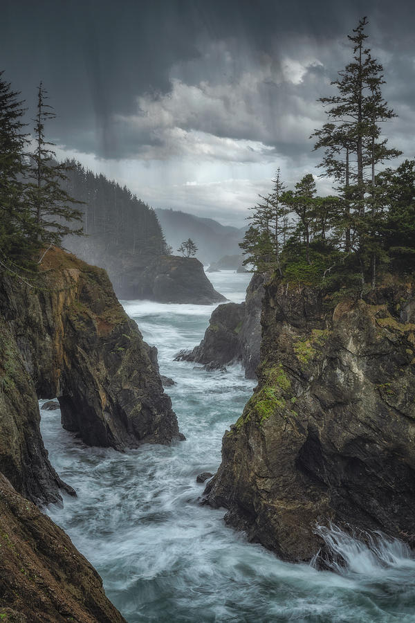 Oregon Photograph - Coastal Rains by Darren White