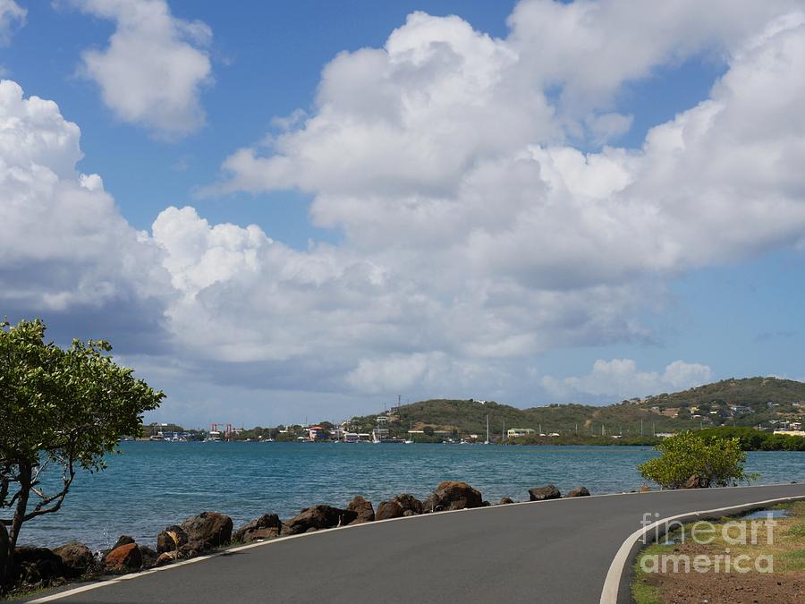 Coastal Road, Culebra, Puerto Rico Photograph by On da Raks