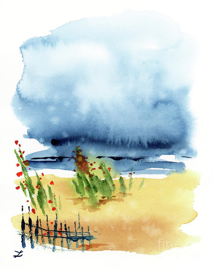 Coastal Scene Painting
