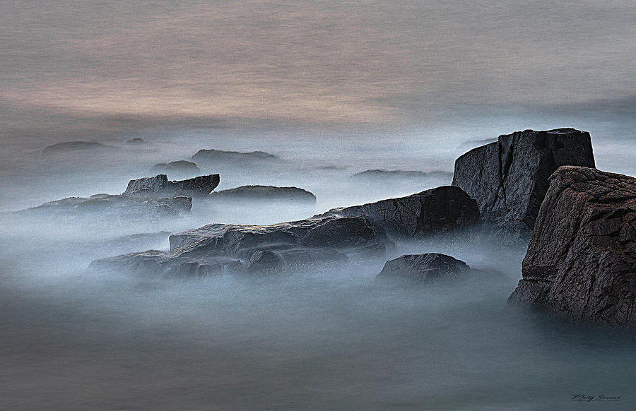 Coastal Schoodic At Dusk Photograph by Marty Saccone