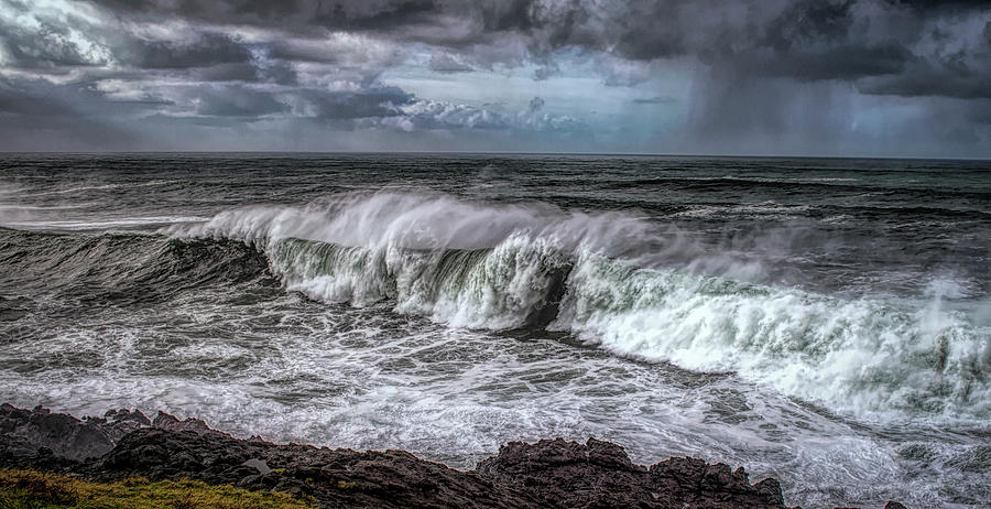 Coastal Storm Photograph by Bill Posner