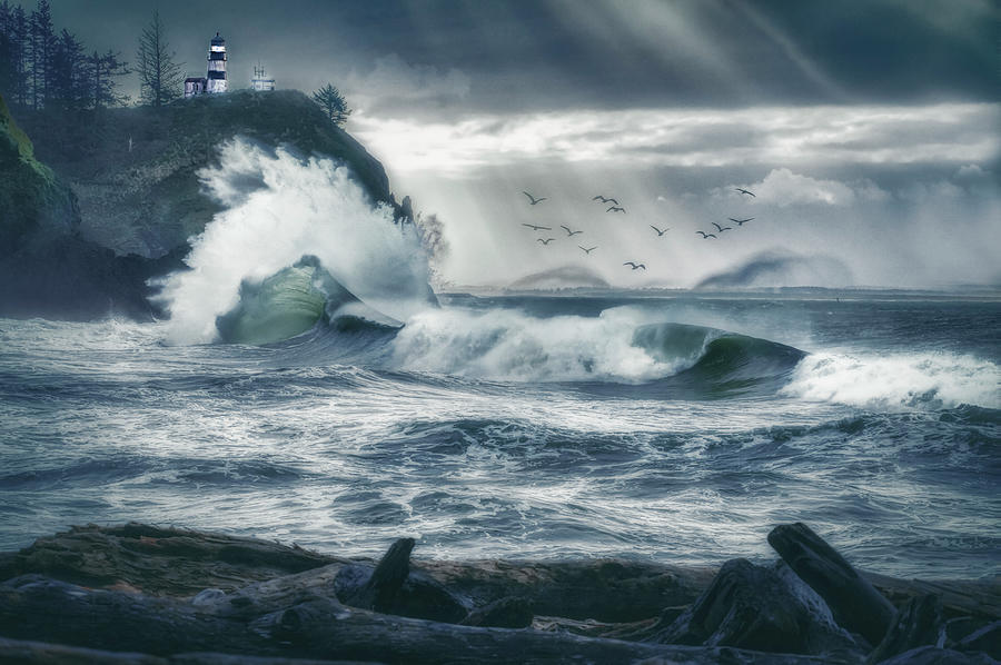 Coastal Storm Photograph by Judi Kubes