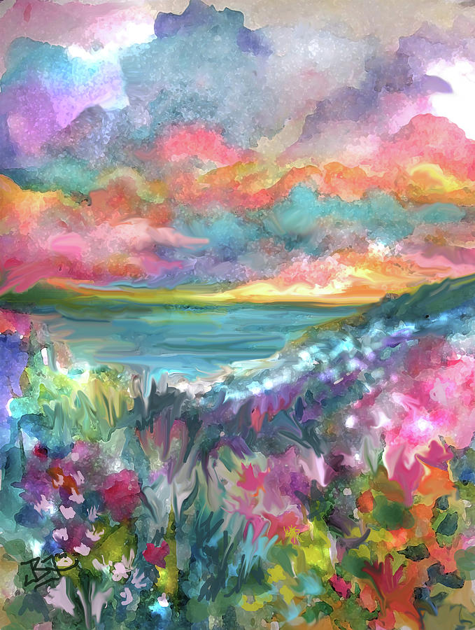Coastal Sunrise Painting by Jean Batzell Fitzgerald