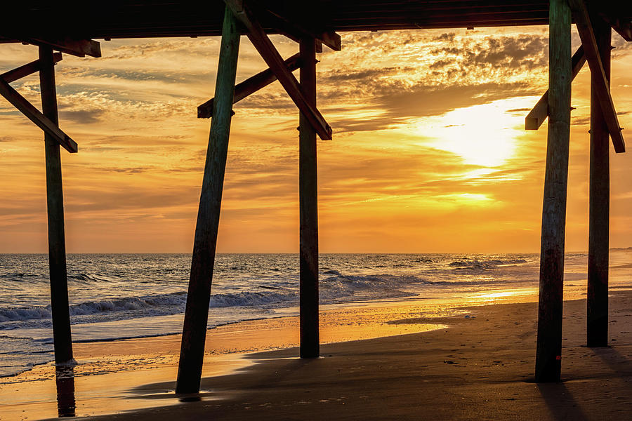 Coastal Sunset 1 Photograph by Richard Macquade