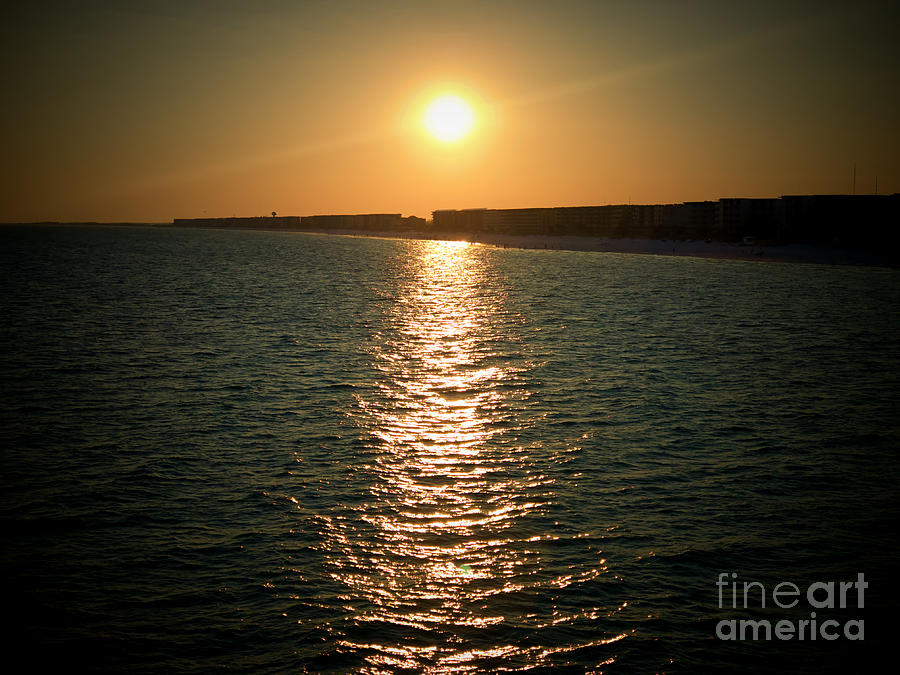 Coastal Sunset Photograph by Bob Mintie