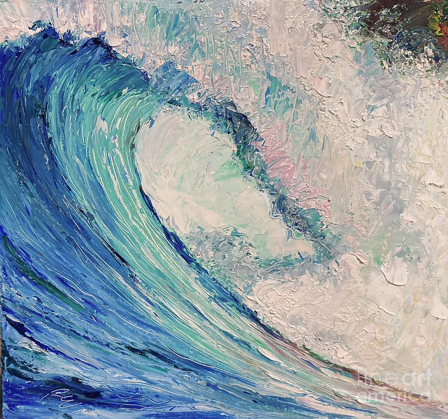 Coastal Surf painting by Rick Enbody Painting by Rick Enbody - Fine Art ...