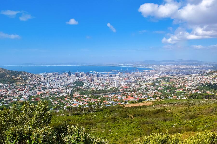 Coastal Urban Vista Cape Towns Skyline Splendor Photograph by Travel Essayist Coastal Urban Vista Cape Towns Skyline Splendor Photograph by Travel Essayist